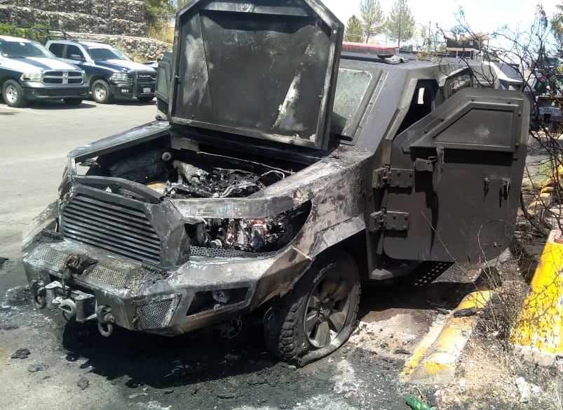 ¿Ordeña dejó blindado de la sspe pa´l yonke?