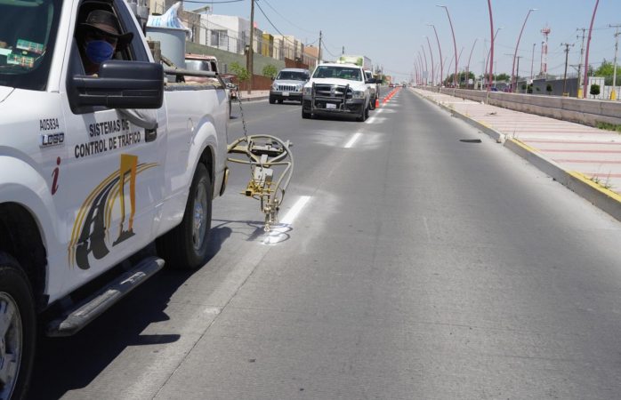 Pintará seguridad vial la teófilo borunda esta semana