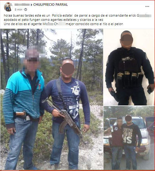 Acusan a estatal de sicario y lo publican encuernado