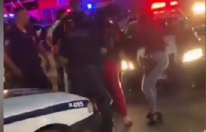 Mujeres inician otra riña campal en bar la mentira; hay 7 detenidos