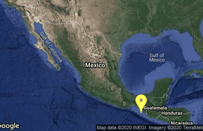 Sismo de magnitud 5.1 sacude costa de Chiapas