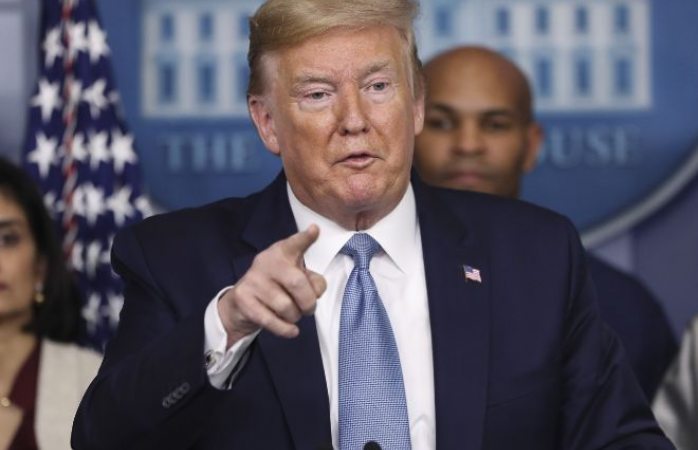 Acuerdan trump y senado apoyo de 2 trillones de dólares