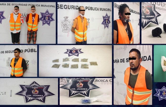 Capturan a seis presuntos narcomenudistas