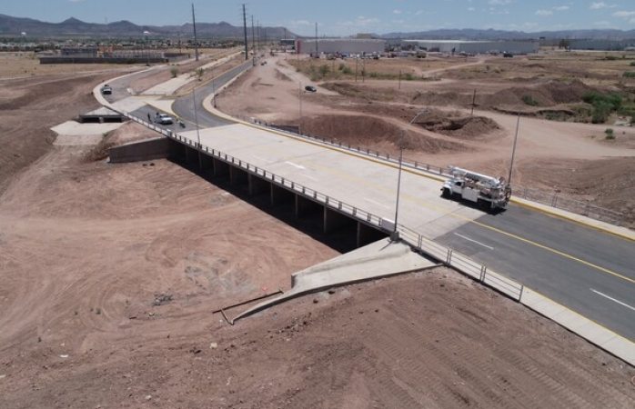 Concluirán puente de avenida quinta real y tabalaopa en junio