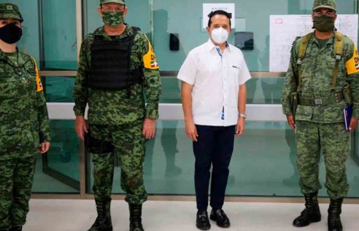 Sedena recupera instalaciones para hospital covid en tulum