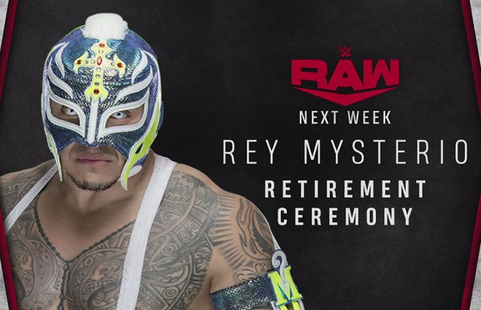 WWE anuncia ceremonia de retiro para Rey Mysterio