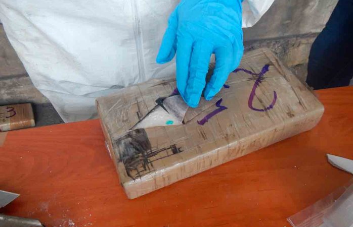 Asegura semar con apoyo de colombia 439.18 kilos de cocaína