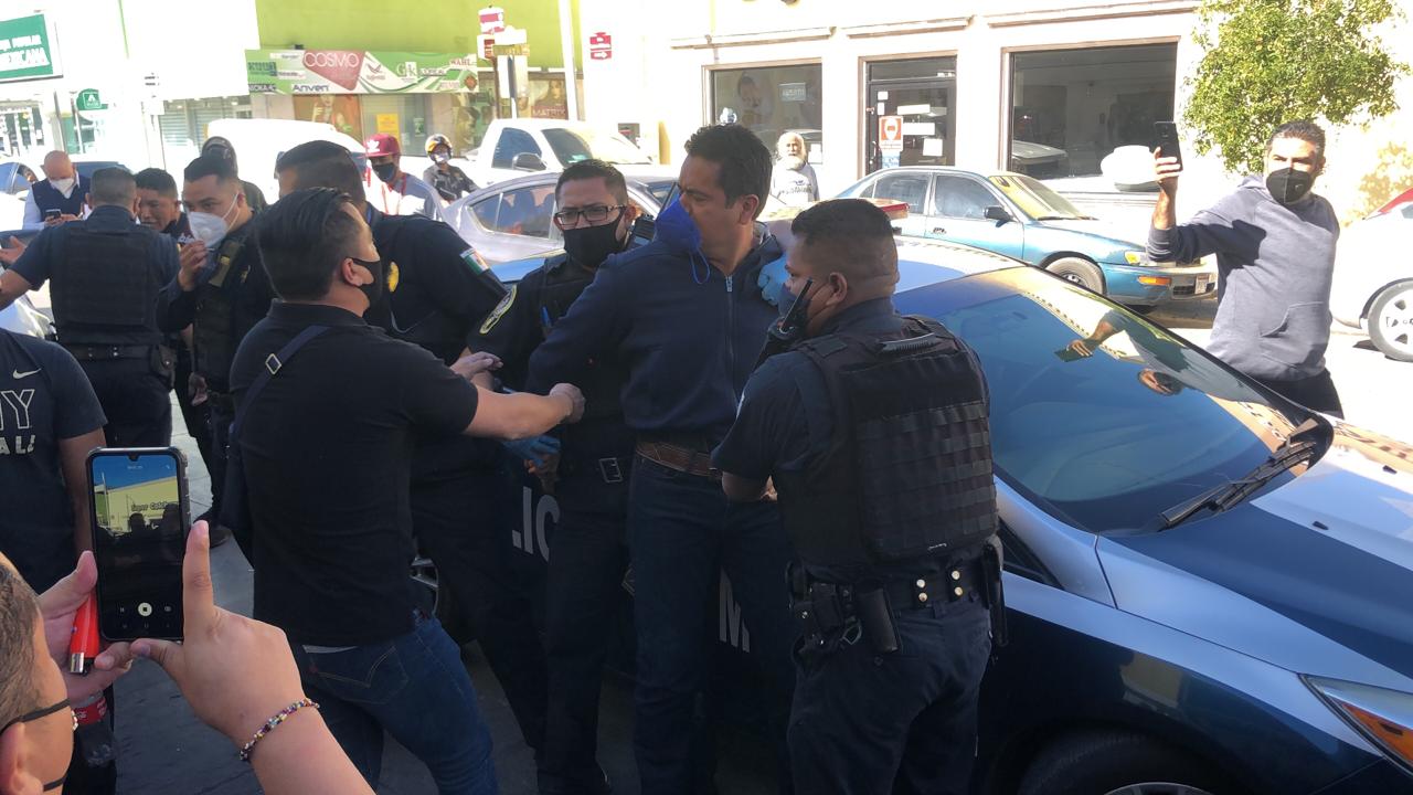 Detención de atrincherados