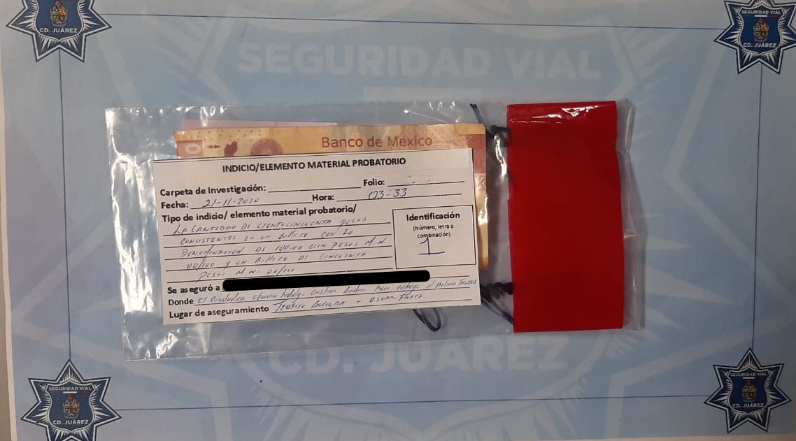 La mordida que intentó dar