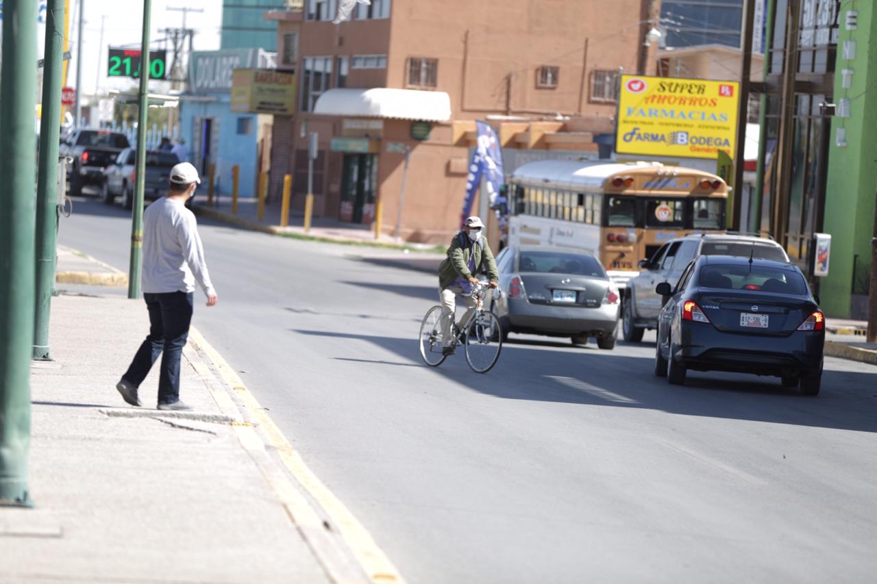 Días calurosos y noches frías en la frontera