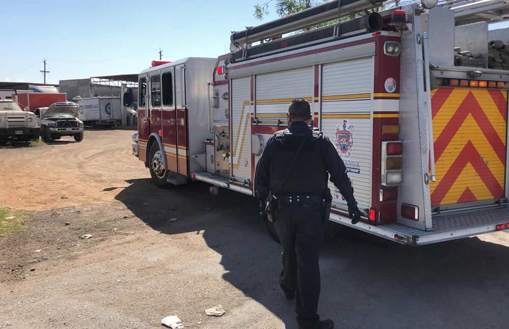 Tuvo encima vehículo de una tonelada