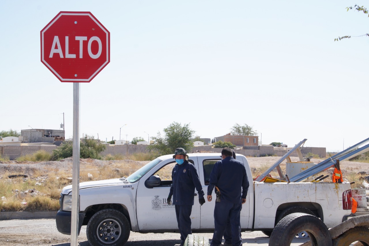 Trabajaron tres cuadrillas en diversos cruces