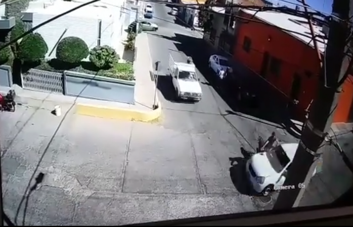 Captan fatal accidente de motociclista (VIDEO)