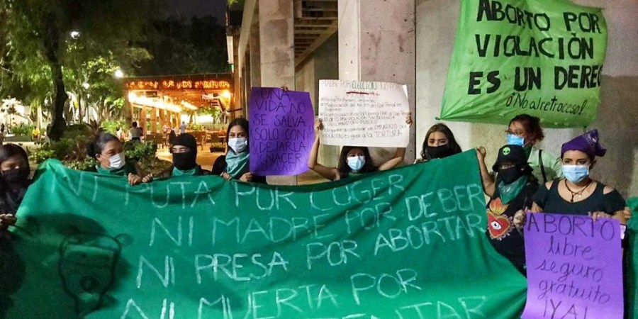 Protesta aborto en Acapulco