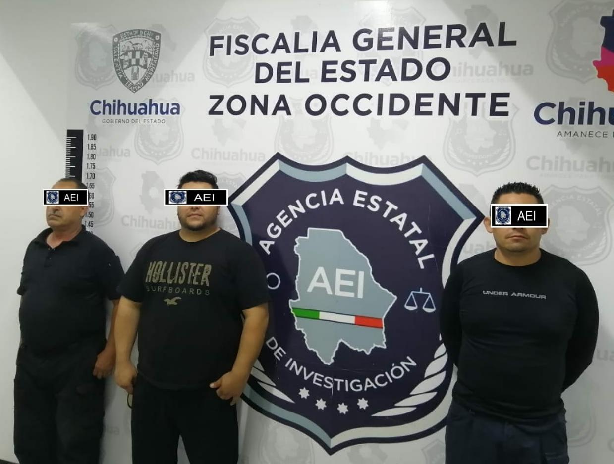 Los policías detenidos