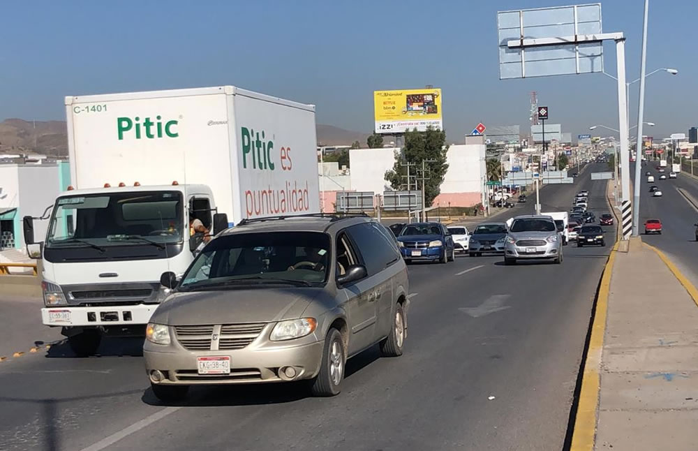 Un carril quedó impedido
