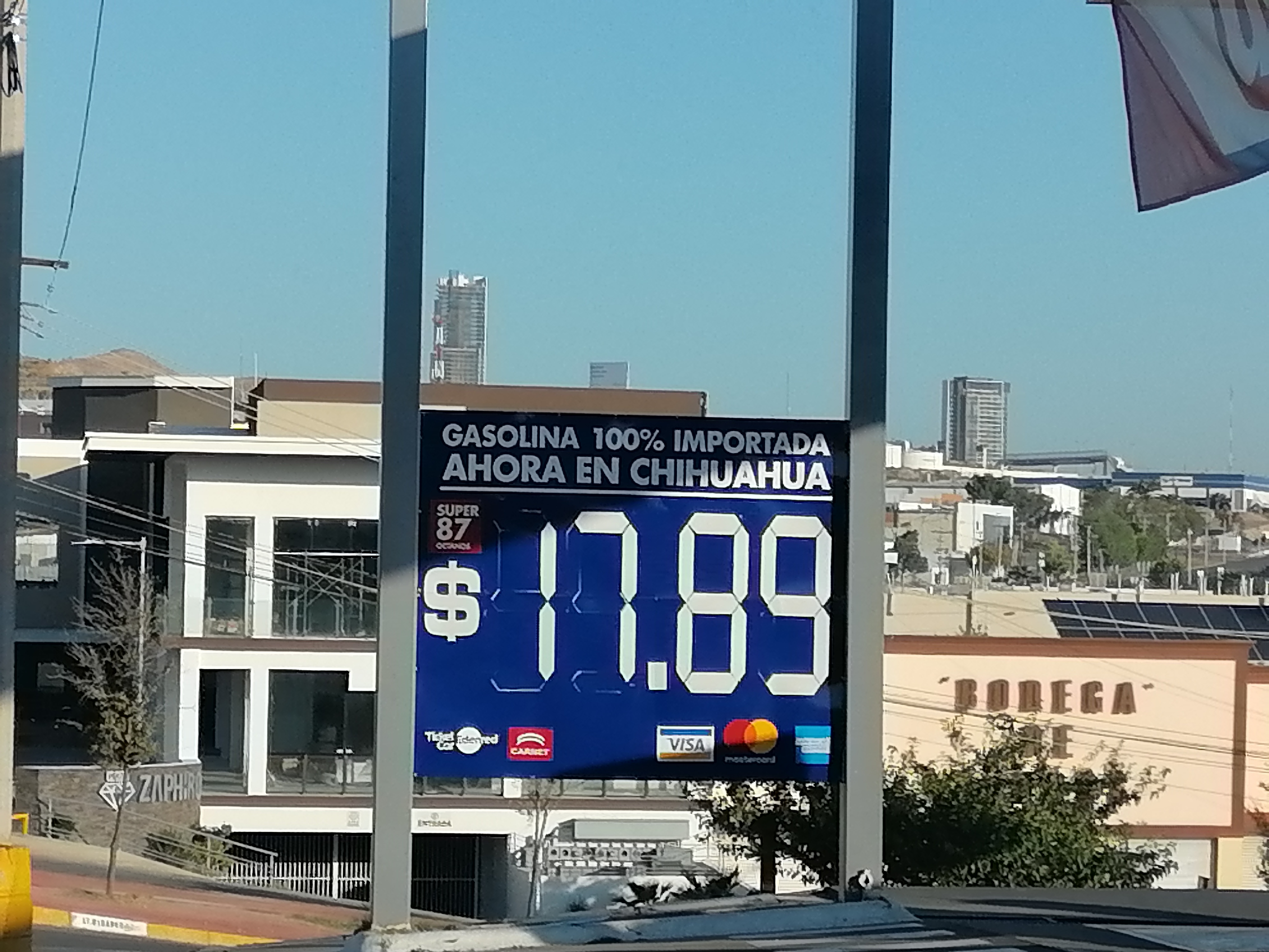Precio del combustible 