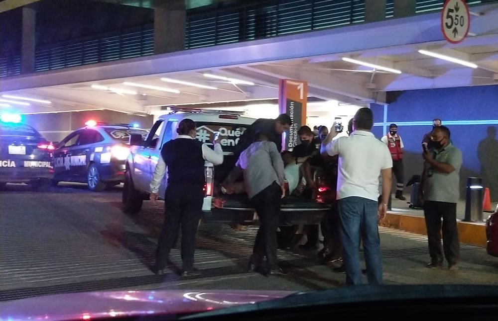 Joven intransigente fue detenido en el aeropuerto
