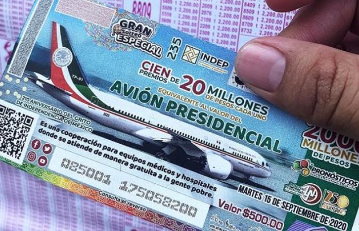 Lotería nacional no ha pagado ningún cachito ganador de rifa del avión presidencial