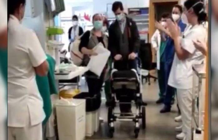 Supera bebé 70 días hospitalizado por Covid-19 en España
