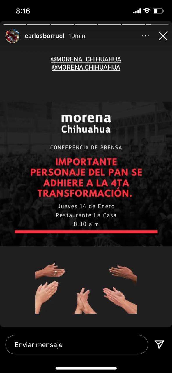 Se adhiere a morena indiciado en juicio penal