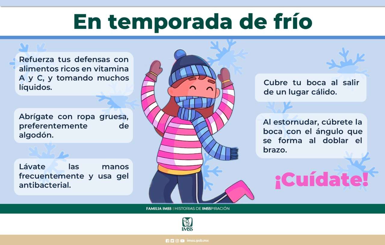 Pide imss continuar con medidas preventivas en temporada invernal La Opción de Chihuahua