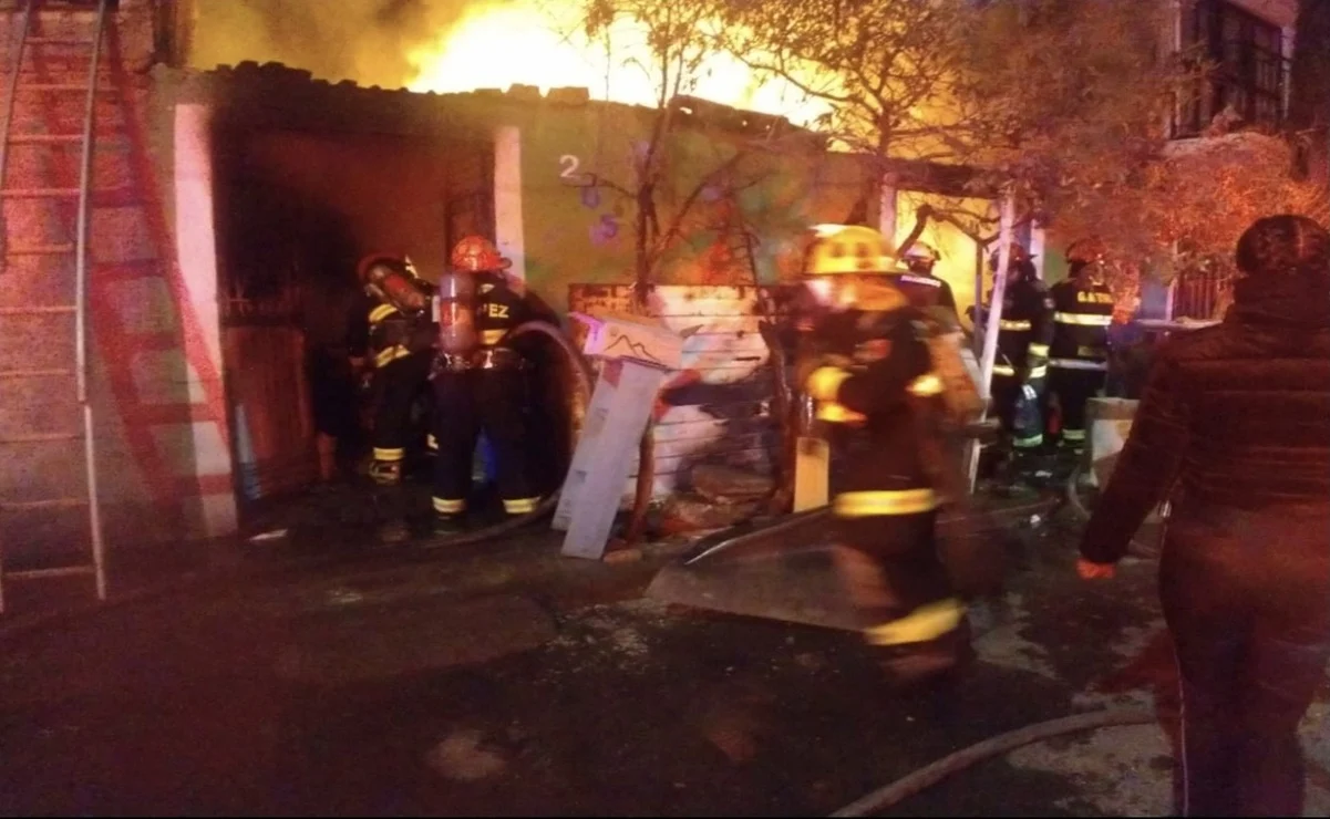 Muere familia de 4 al incendiarse su vivienda en aguascalientes
