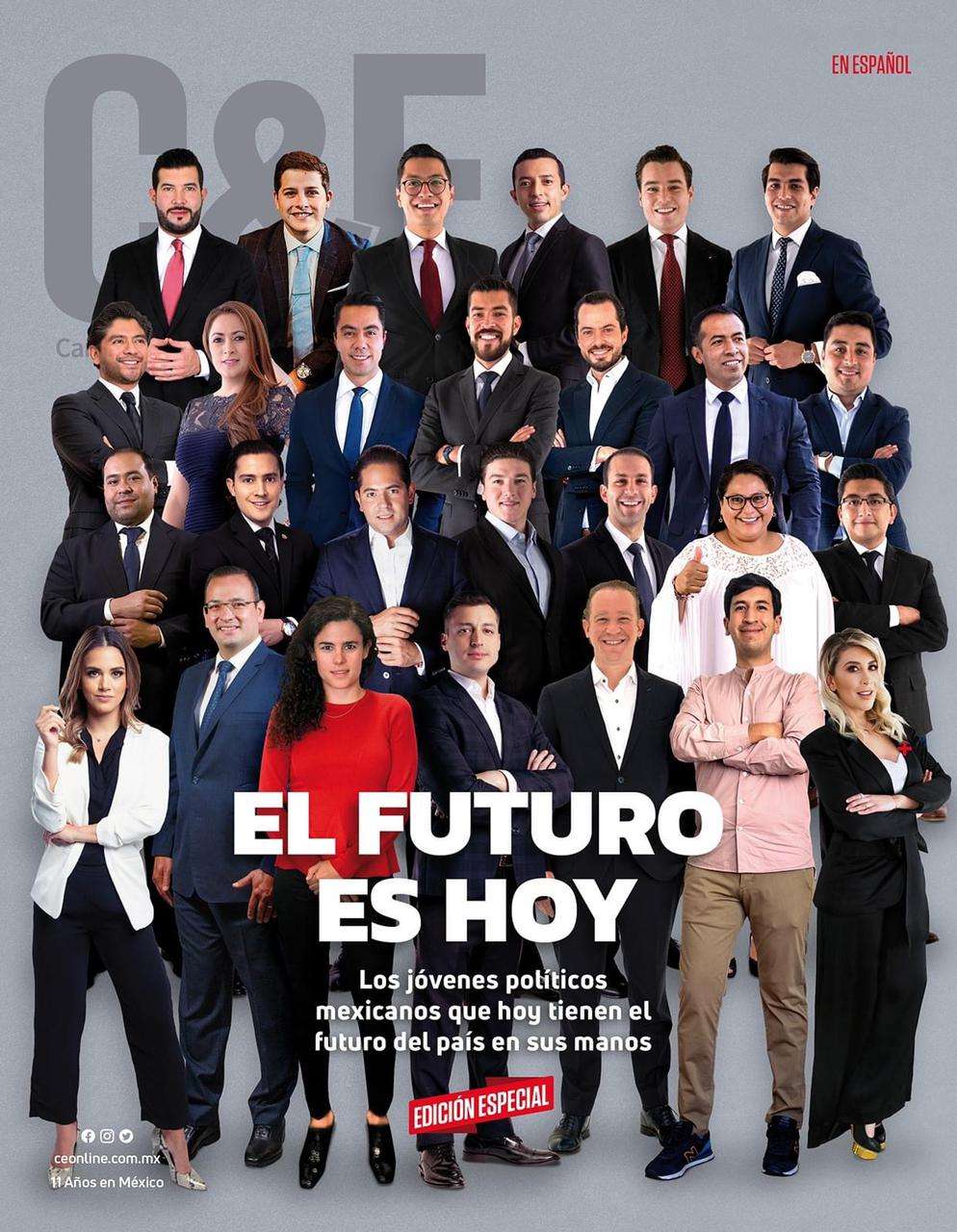 Aparece marco bonilla en portada de revista política nacional 
