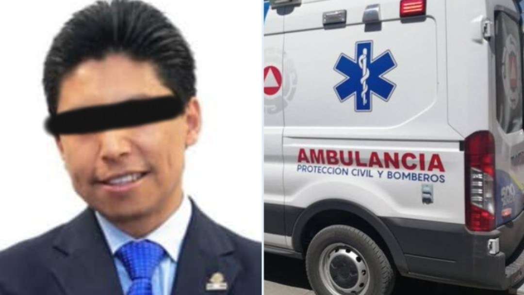 Se fuga en ambulancia exalcalde de zimapan
