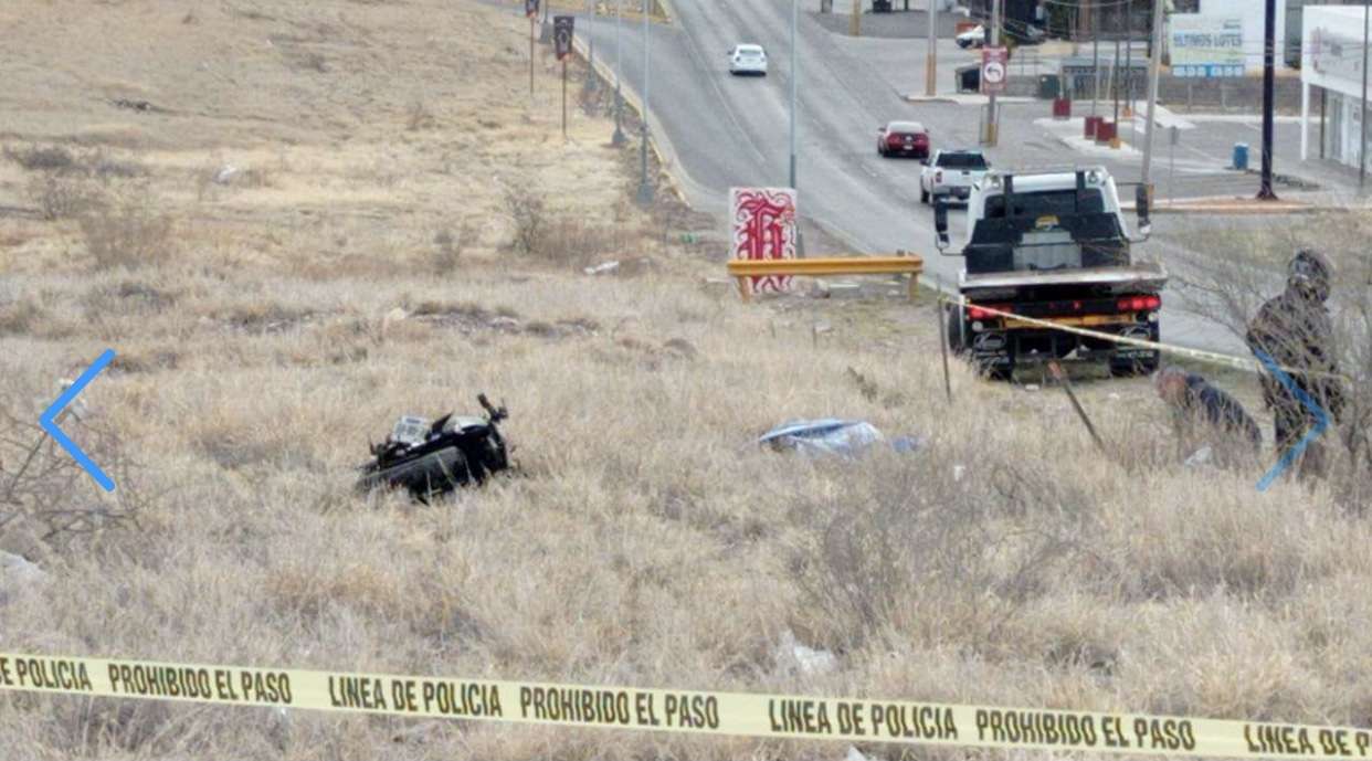 Identifican a motociclista muerto en accidente