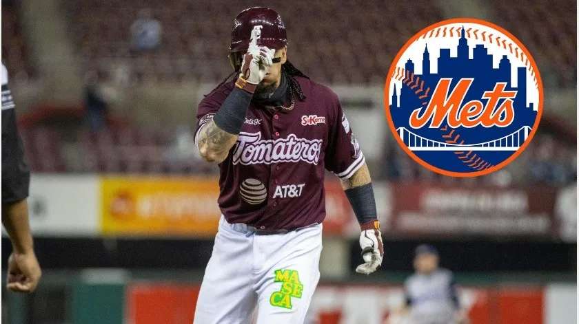Firma sebastian elizalde con mets de nueva york 
