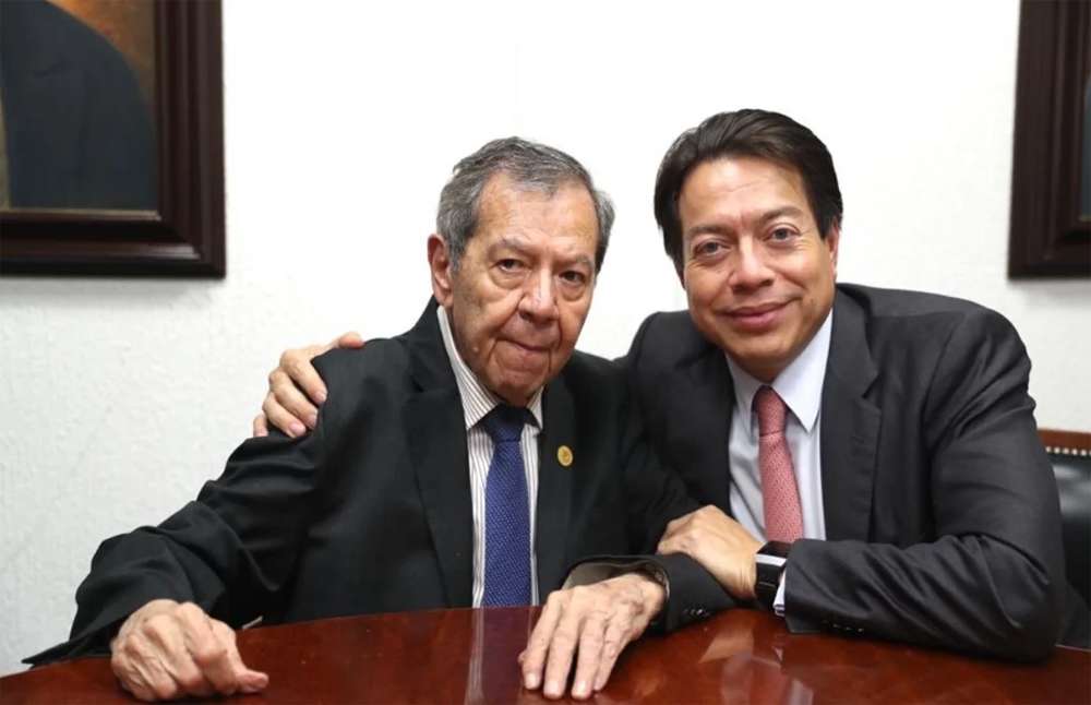 Acusa muñoz ledo a mario delgado de bloquear su reelección como diputado