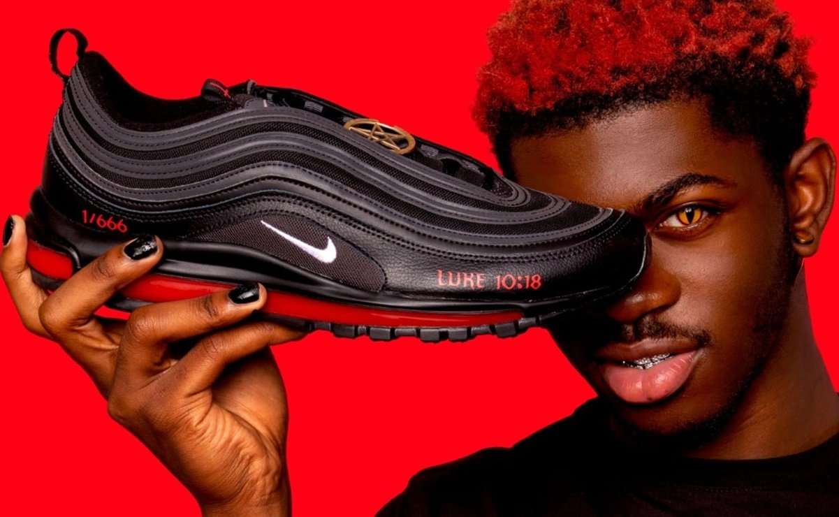 nikes devil shoe