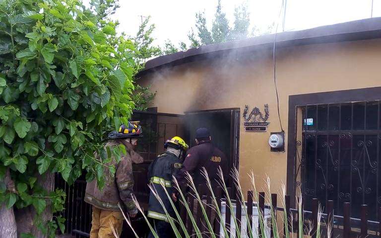 Se incendia un domicilio en jiménez | La Opción de Chihuahua