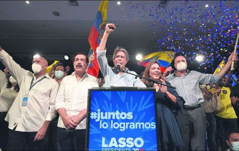 Gana guillermo lasso la presidencia de ecuador