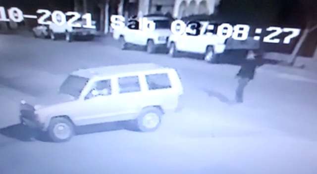 Le roban vehículo en el centro de cuauhtémoc