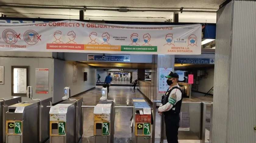 Muere mujer tras arrojarse a las vías del metro en cdmx