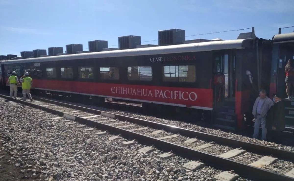 Se descarrila chepe cerca de estación divisadero