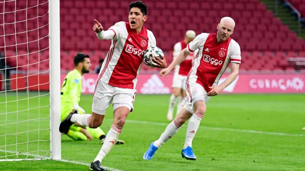 Consigue edson álvarez el empate para el ajax y lo acerca al título
