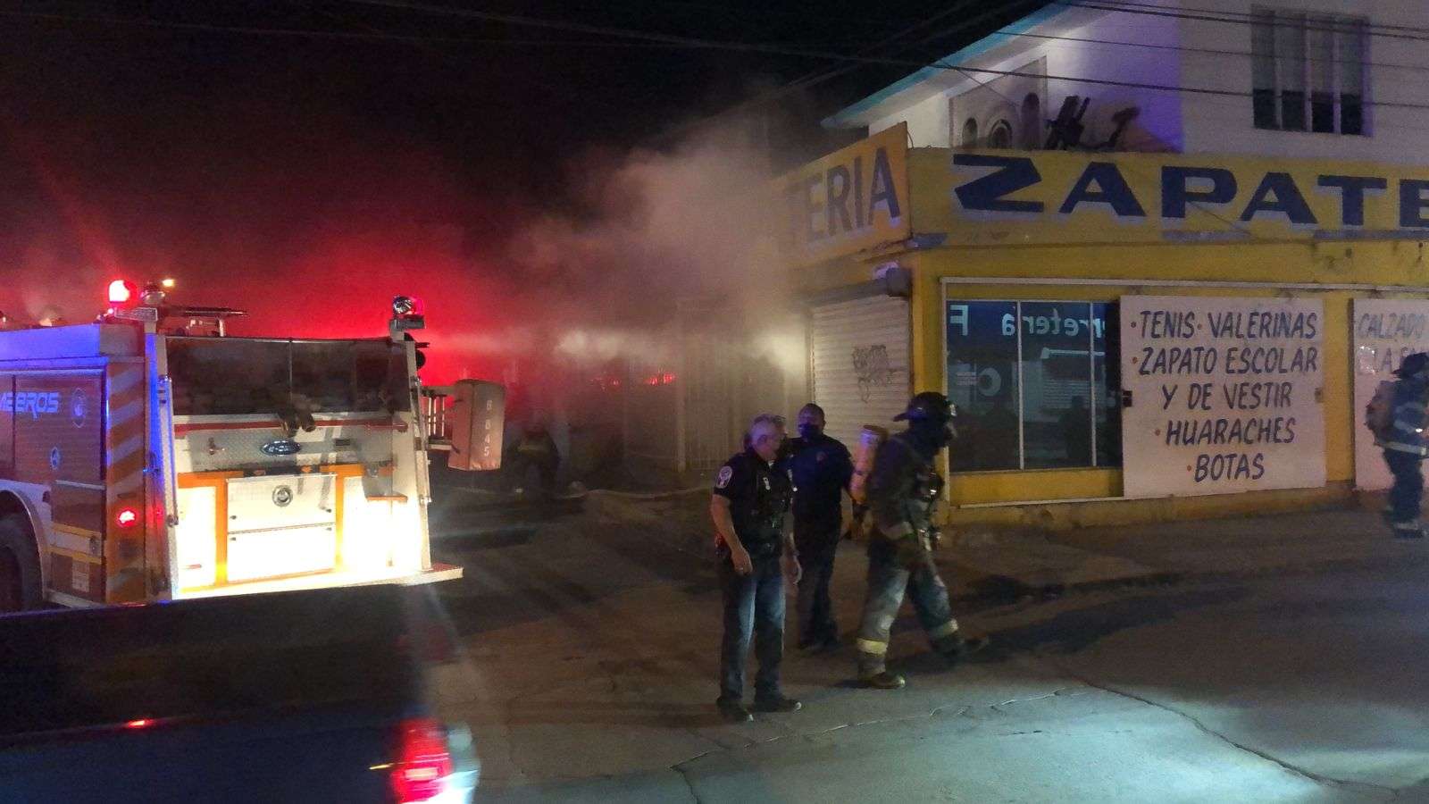 Se incendia zapatería en la colonia revolución | La Opción de Chihuahua