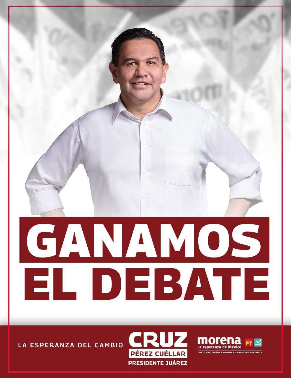 Cruz fue el ganador del debate de candidatos: morena | La Opción de  Chihuahua