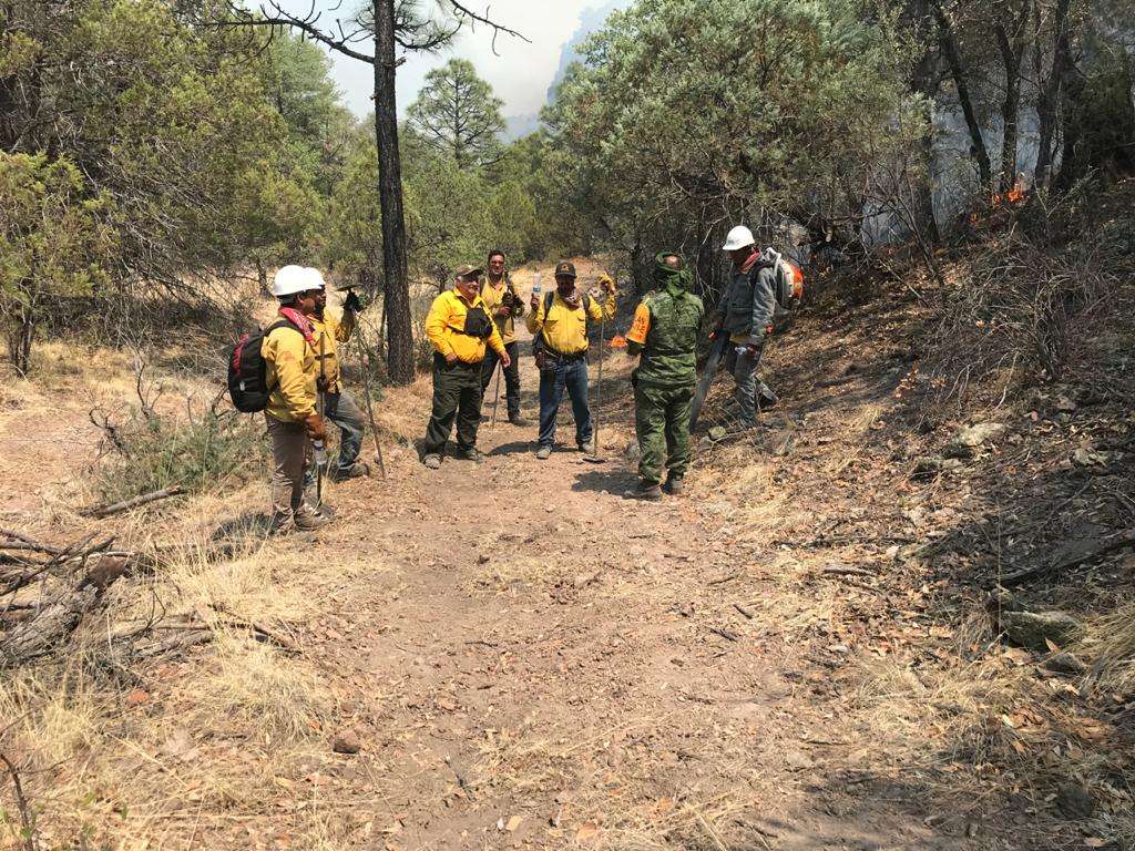 Equipo de combate contra incendios