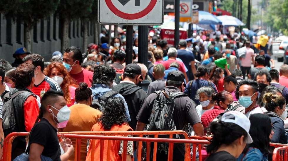Registra méxico 3 mil 789 nuevos casos de covid