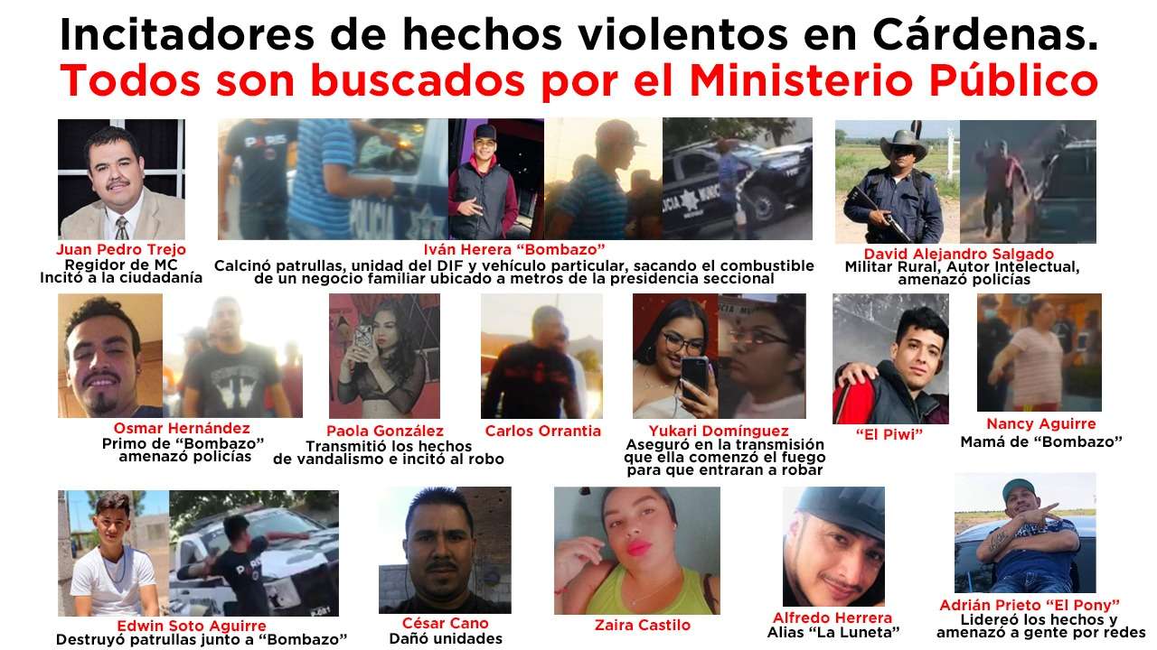 Identifican a los incitadores del seccional lázaro cárdenas | La Opción de  Chihuahua