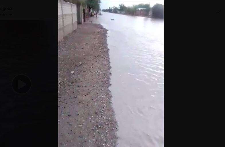 Refresca lluvia al ejido benito juárez en buenaventura