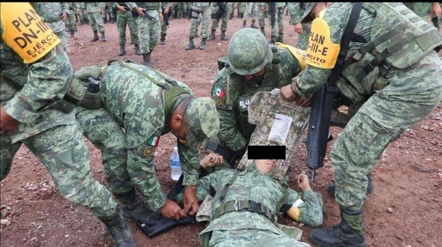 Dicen que fue por error el accionar la metralladora que mató a un soldado