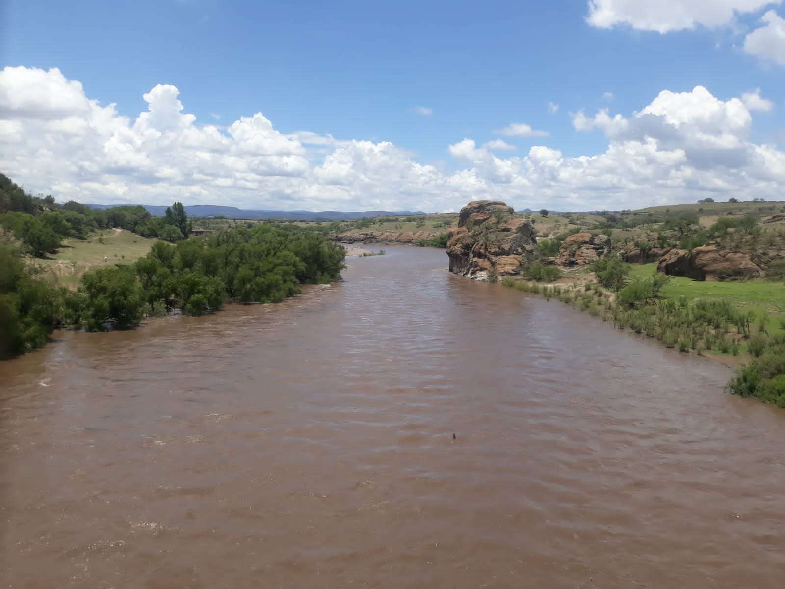 Así luce el río nonoava; agua se irá a las vírgenes | La Opción de ...