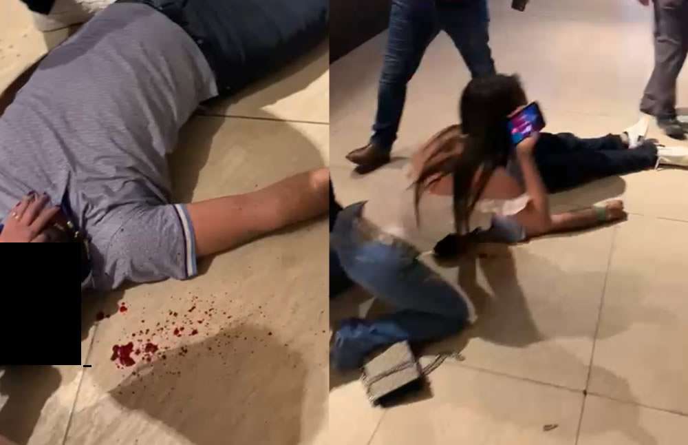 VIDEO: escoltas propinan golpiza a joven en el panic botanic