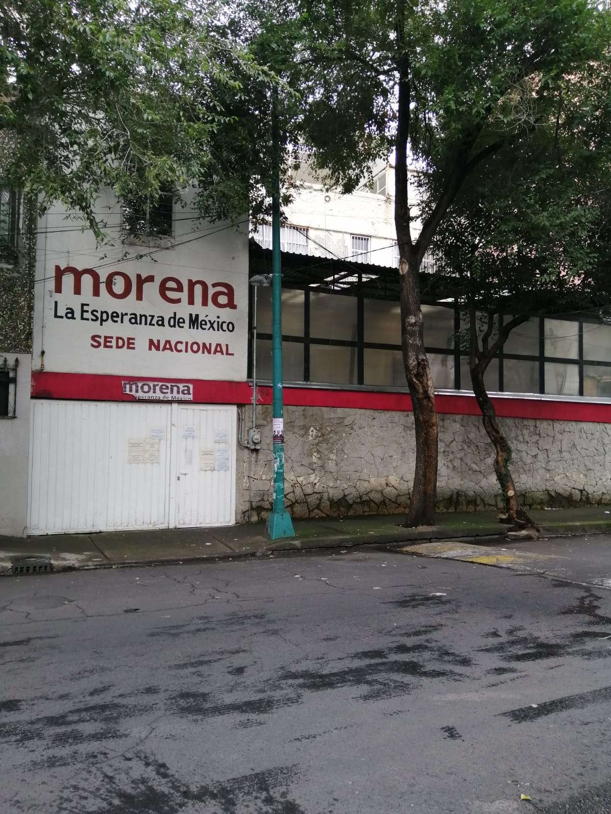 Comité ejecutivo de morena sin sede oficial