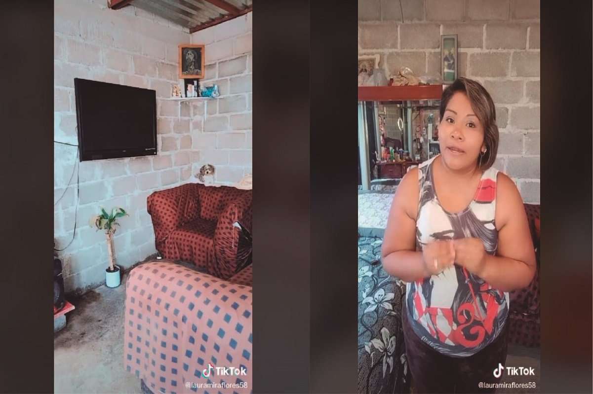 Tiktok: Todo es de laminita, se hace viral al mostrar su casa
